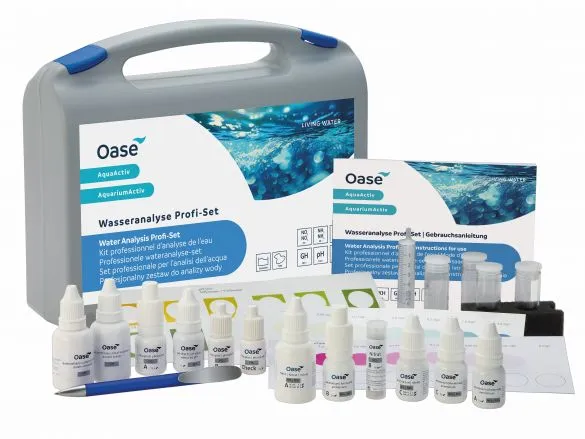 AquaActiv Wasseranalyse Profi Set zur präzisen Messung von Wasserwerten für Pool und Teich“